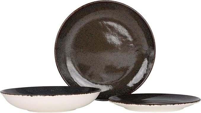 Dinnerware Set - Ore Tierra - 18 pieces - 6 Persons - Porcelain