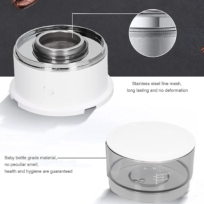 Automatic Hand Drip Coffee Machine Portable Electronic Drip Coffee Maker with Temperature Control for Home Travel Office