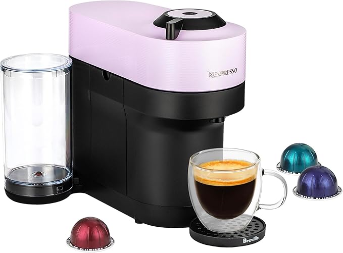 Nespresso Vertuo Pop+ Coffee and Espresso Maker by Breville Lilac