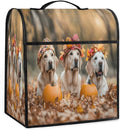 cfpolar Kitchen Aid Mixer Cover Compatible with 6-8 Quarts Dog Pumpkin Fall Stand Mixer Cover Kitchen Aid Mixers Accessories Appliance Organizer Bag Dust Covers with Zipper Pocket