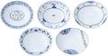 Saikaitoki dyed Nishikie changes ellipse bowl assortment 31984