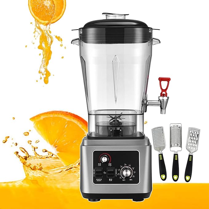 2900w Stand Mixer Kitchen Sink Blenders Food Processors and Grinder with 7 Speed Electric Beverage Machine Ice Blender for Smoothies Mixing and Food Processing (11l/15l/19l)19L
