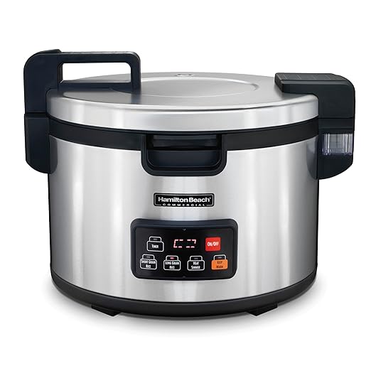 Hamilton Beach Commercial Rice Cooker 90 Cup Capacity R37590 (Renewed)