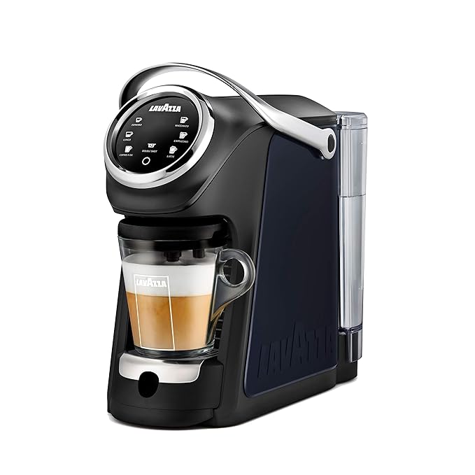 Lavazza Expert Coffee Classy Plus Single Serve ALL-IN-ONE Espresso &amp Coffee Brewer Machine - LB 400 - (Includes Built-in Milk Vessel/Frother)