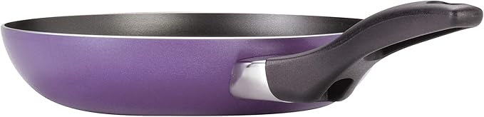 Farberware Dishwasher Safe Nonstick Aluminum 15-Piece Cookware Set Purple