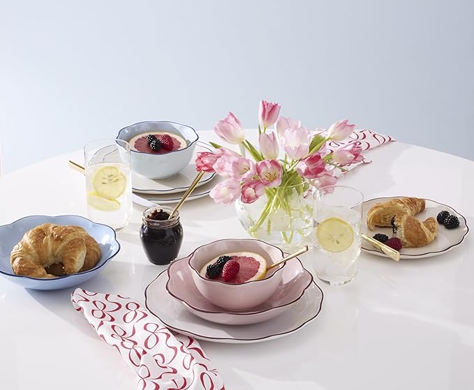 kate spade new york Garden Party 16-Piece Dinnerware Set Blue