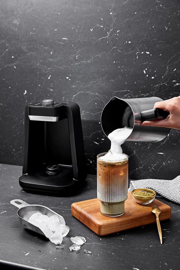 Arzum Okka Rich Spin Pro Turkish Coffee and Hot Beverage Maker Velvetiser Milk Frother 120V 5 Cups Stainless Steel Cooking Pot Chrome