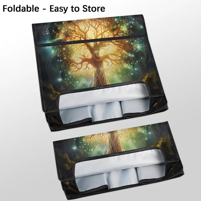 Kitchen Aid Mixer Cover Tree Of Life Green Stand Mixer Cover Compatible with 6-8 Quarts Stand Mixers Dust Covers with Zipper Pocket Foldable Washable Kitchen Aid Organizer Bag