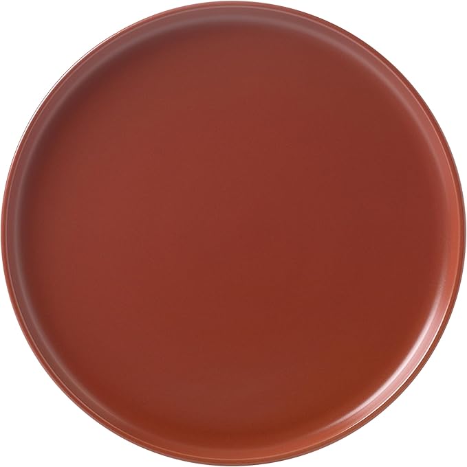 Lorren Home Trends Red Stoneware Dinnerware Set 16 Piece Service for 4 Microwave and Dishwasher Safe