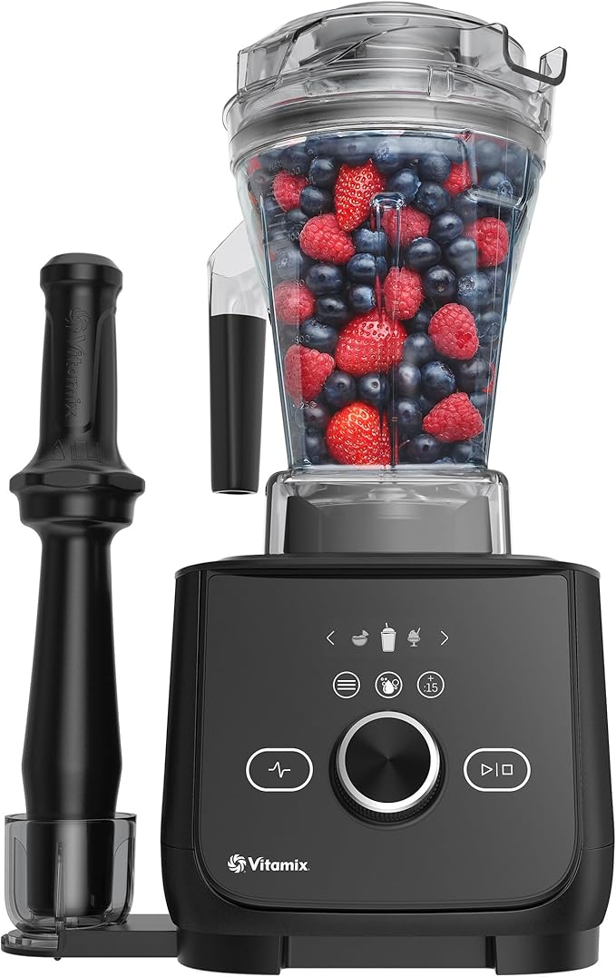 Vitamix Ascent X4 Blender with Five Blending Programs Self-Cleaning Program Professional-Grade Blender for Smoothies Soups and More Stainless-Steel Blades 48 Oz Container Graphite Metal Finish