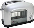 iTouchless SHT2GS 2-Slice See-Through Smart Toaster Silver