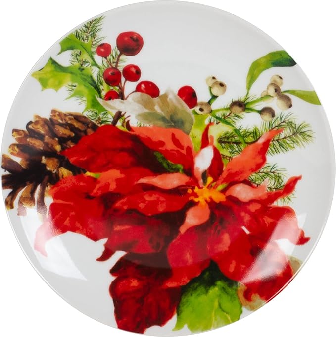 Fitz &amp Floyd Fitz and Floyd Holiday Home 32-Piece Dinnerware Set Assorted