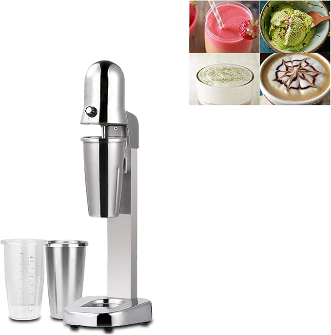 180W Electric Milk Shaker Machine 18000R/Min Ice Cream Smoothies Blender Professional Two-Speed Regulation Ce/Fcc/CCC/Pse