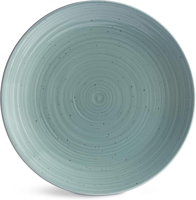 Sango Siterra Artist's Blend 20-Piece Stoneware Dinnerware Set – Service for 4 Mixed Glossy Finish with Unique Speckled Design for Everyday Dining &amp Entertainment Dishwasher &amp Microwave Saf