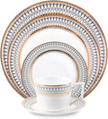 bone china dinnerware set tableware round dinner plates dishes set 10-piece dinnerware sets for 2 teacups and saucers sets for kitchen gift for wedding housewarming mother and wife dishwasher safe