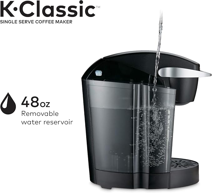 Keurig K-Classic Single-Serve K-Cup Pod Coffee Maker - K50 - Black