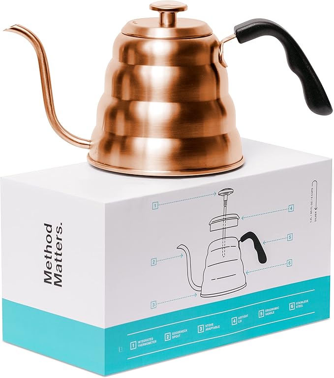 Barista Warrior Pour Over Coffee Maker Set &amp Pour Over Kettle