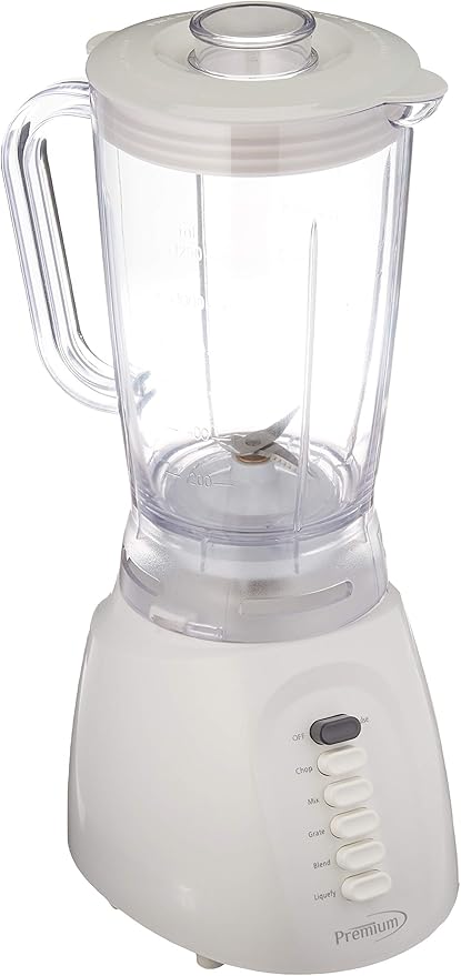 Premium PB369 4-Speed Blender with Glass Jar Black