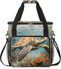 Turtle Tropical Ocean Coffee Maker Carrying Bag for Keurig K-Mini or K-Mini Plus Storage Portable Coffee Maker Travel Bag
