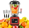 Table Blenders 48000rpm Smoothie Maker Juicer/Cooking Machine with 11l/15l/19l Container Electric Kitchen Drink Machine Nut Milk Machine for Fruit Vegetables (With 3 Graters)11L