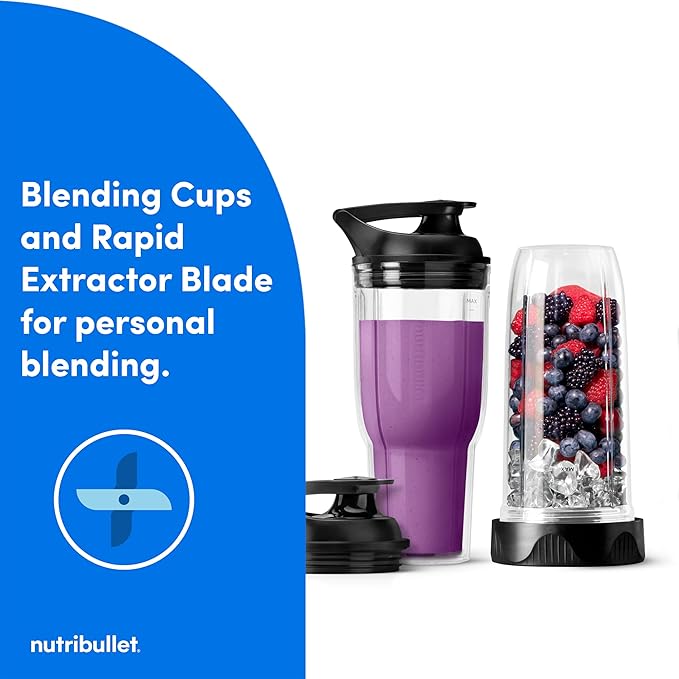 nutribullet® Ultra Plus+ 3-1 Compact Kitchen System 1200W Kitchen System with Blender Food Processor and Coffee and Spice Grinder 32oz and 24oz Blending Cups 2-Cup Food Processor Brass
