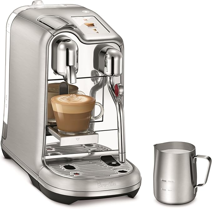 Nespresso Creatista Pro Espresso Machine by Breville Stainless Steel