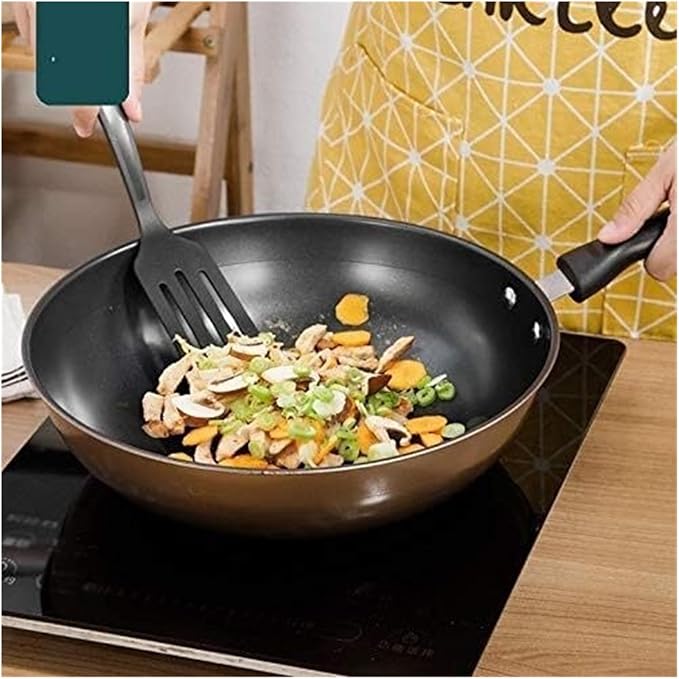 RUVOO Cookware Set Pots and Pans 3 Pcs Thicken Cooking Pot Soup Pot Nonstick Wok Milk Pot with Glass Lid Kitchen Supplies Kitchen Cooking Set