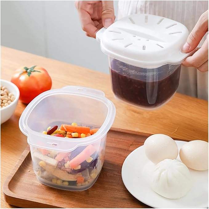 700ML Microwave Oven Rice Cooker Multifunctional Steamer Hot Soup Cooking Bento Lunch Box Food Grade PP Kitchen Steaming Utensils