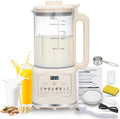 8 in 1 Nut Milk Maker Blender With 20 Bladers40oz Soy Almond Oat Coconut Plant Based and Non Dairy Beverages Automatic Soybean Machine With Delay Start/Keep Warm/Boil Water/Auto-clean.