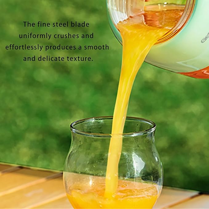 Small Portable Juicer Blenders with 20 USB Rechargeable Travel Fruit Maker for Home Office Kitchen Use