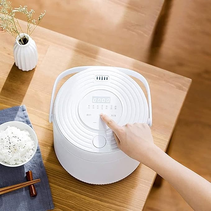 Electric Hot Pot 2L Mini Electric Rice Cooker Thermal Lunch Box Portable Meal Thermal Heating Food Container Warmer