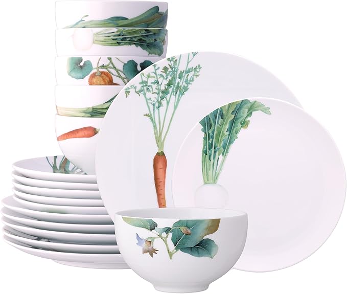 Noritake Kyoka Shunsai 18-Piece Dinnerware Set Service for 6