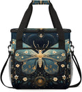 Gothic Butterfly Coffee Maker Carrying Bag Cartoon Butterfly Travel Storage Bag Compatible with K-Mini or K-Mini Plus Single Serve Coffee Brewer Carrying Case with Multiple Pockets &amp Shoulder St