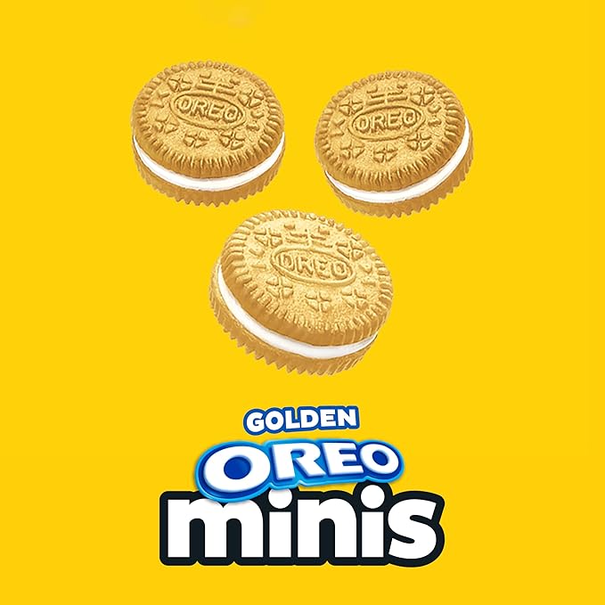 OREO Minis Golden Sandwich Cookies 12 - 3 oz Bags