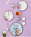 Dinnerware Sets Dish Set11pcs Bone China Tableware Set Ceramic Set Bowls and Plates Luxury Cups and Plates SetService for 1