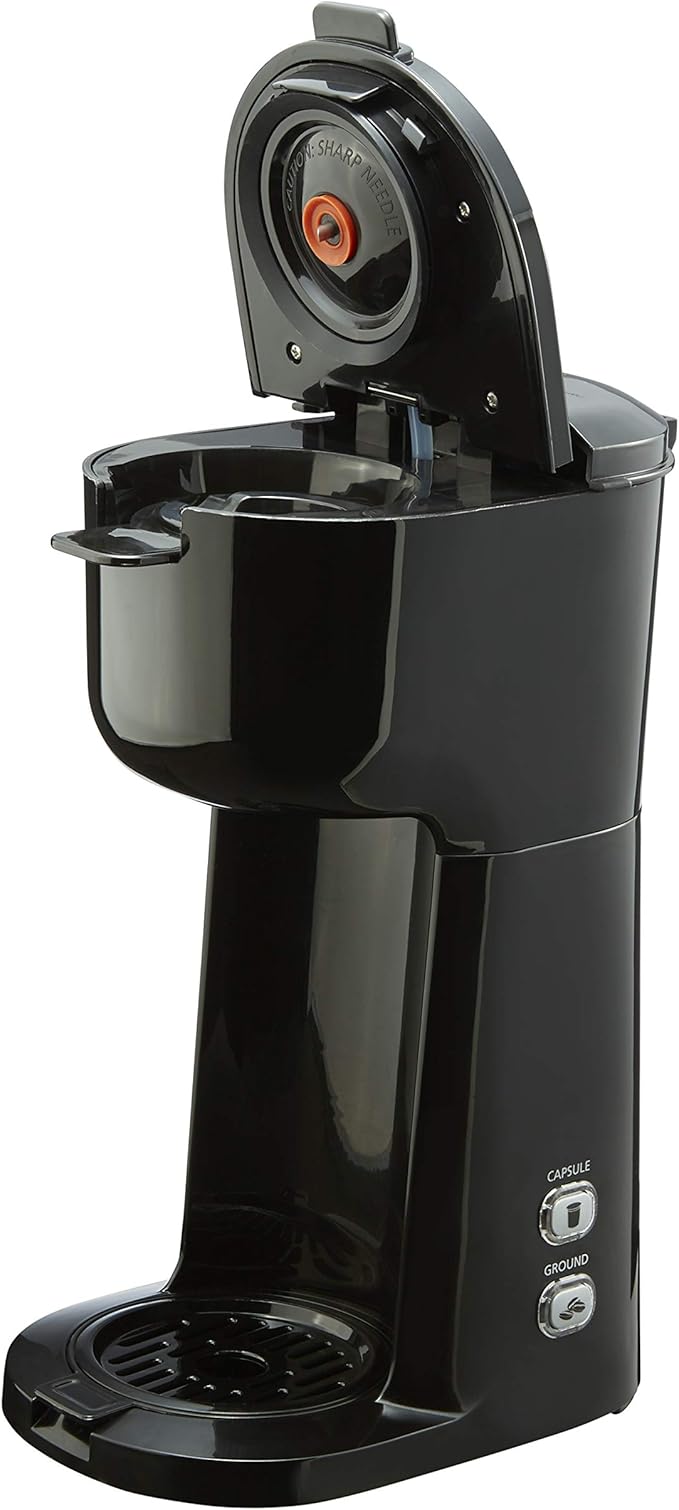 Deahun Mainstays Single Serve Dual Brew Coffee Black