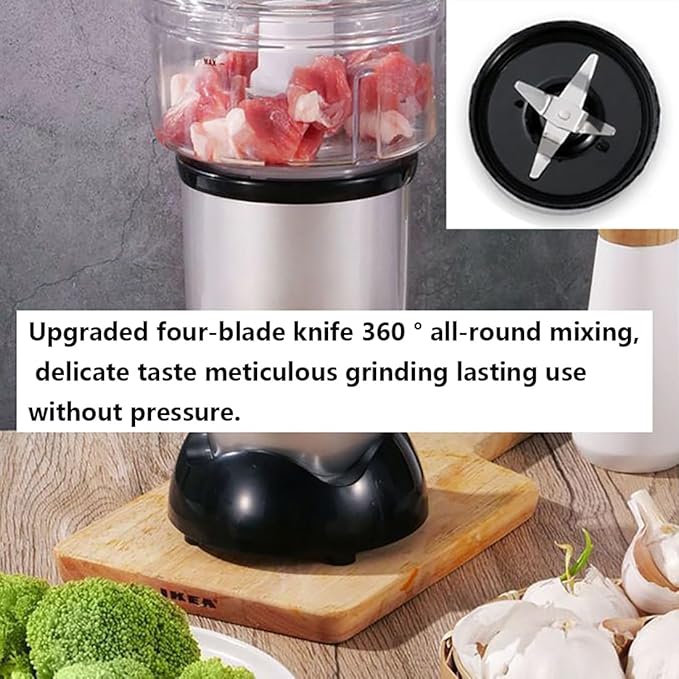 Portable Blender Juicer Multifunctional Electric Juicer Fruit Juice Machine Automatic Blender Baby Food Milkshake Mixer Household Meat Grinder