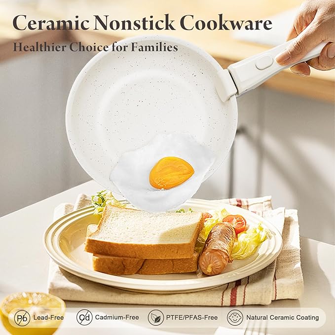 19pcs set white+22pcs set cream white
