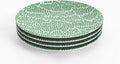 TervisHome Melamine Dinner Plates - Set of 4 | Enchanted Garden Collection | Durable Stoneware-like Quality Dishwasher Safe Perfect for Indoor and Outdoor Use