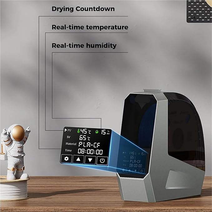 for Creality 3D Printer Space π Filament Dryer Box Filament Dry Box 3D Filament Storages Fast Filament Selection efficent Drying(EU Plug-220V)
