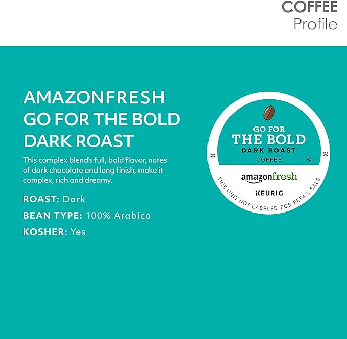 Keurig K-Classic Coffee Maker with AmazonFresh 60 Ct. Coffee Variety Pack 3 Flavors