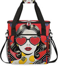 Coffee Maker Carrying Bag Heart Girl Single Cup Coffee Maker Travel Bag Compatible with Keurig K-Mini or K-Mini Plus Portable Storage Bag with Shoulder StrapAZ-190