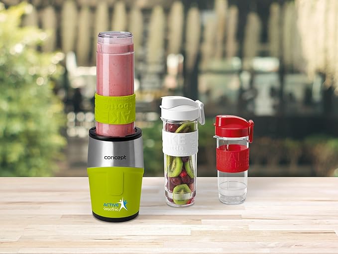 Concept Appliances SM3387 Smoothie Blender 500 W 0.57 Litre Stainless Steel Green