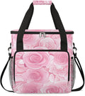 Rose Coffee Maker Carrying Bag for Keurig K-Mini or K-Mini Plus Storage Portable Coffee Maker Travel Bag