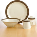 Sango Rustic 5-Piece Completer Set Charcoal