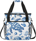 Sea Fish Turtle Coffee Maker Travel Bag for K-Mini or K-Mini Plus Single Serve Coffee Brewer Portable Storage Tote Case for Tarvel