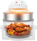 12L Air Fryer Oven Convection Oven Air Fryer 360° Vertical Heating Fat-Reducing Infrared Convection Healthy Meal Electric Ovenn Halogen Ovenn Countertop Model