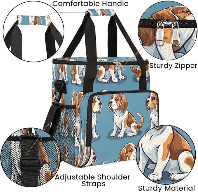 Dog Style Coffee Maker Travel Bag for K-Mini or K-Mini Plus Single Serve Coffee Brewer Portable Storage Tote Case for Tarvel