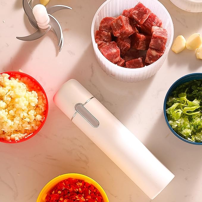 Food Maker Electric Blenders for Puree Meat Vegetables Quiet Operations Kitchen Appliance with Dishwasher Safe Part Multifunctional Kitchen Chopper