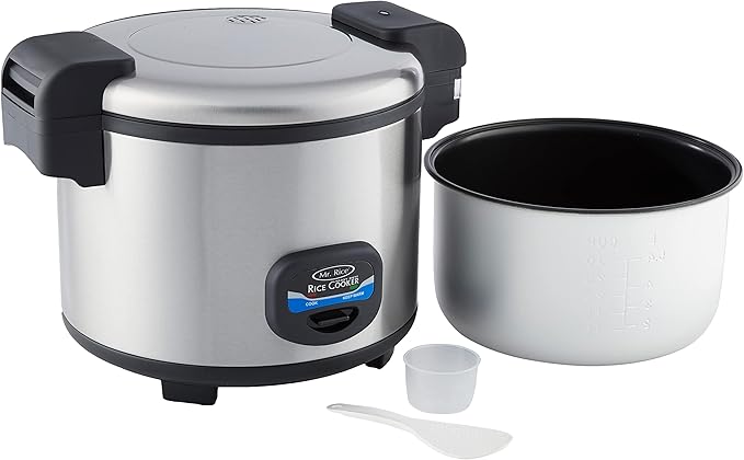 Sunpentown SC-5400S 35-Cup Stainless-Steel Heavy-Duty Rice Cooker